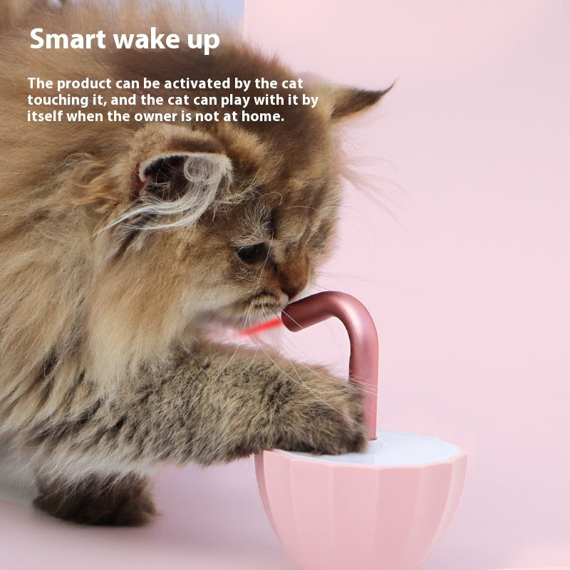 LaserPurr™ Automatic Smart Interactive Cat Laser Toy – USB Rechargeable Motion Sensor Activity Game for Indoor Cats & Kittens