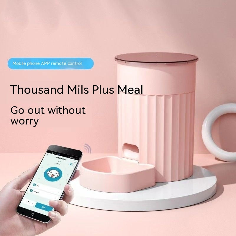 Smart WiFi Pet Feeder – Automatic Food Dispenser for Cats & Dogs (3L Capacity)