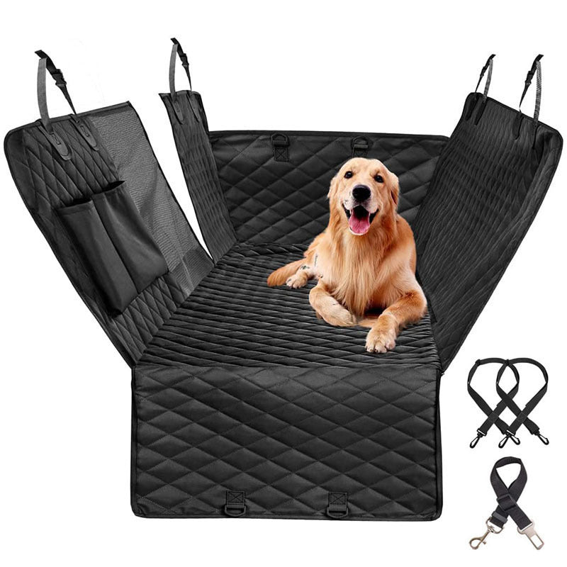 Pet Car Travel Rear Seat Cushion – Waterproof Dog Hammock Seat Cover