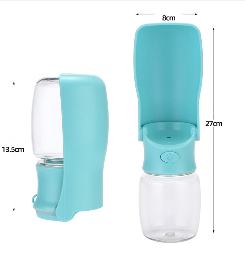 Foldable Pet Travel Water Bottle – Leak-Proof Portable Dispenser for Outdoor Adventures