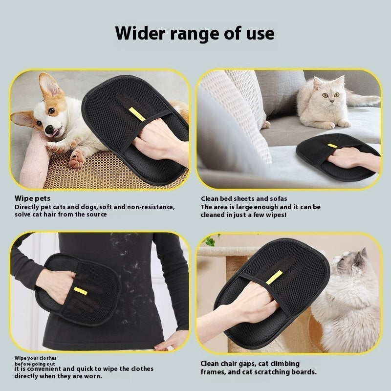 ElectroClean™ Pet Hair Remover - Multi-Surface Reusable Cleaning Tool for Dog & Cat Owners