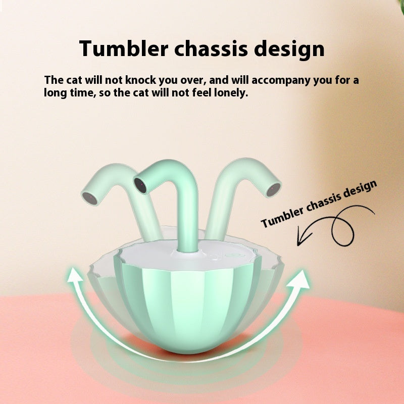 LaserPurr™ Automatic Smart Interactive Cat Laser Toy – USB Rechargeable Motion Sensor Activity Game for Indoor Cats & Kittens