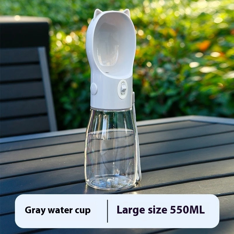 Portable Pet Water Bottle – One-Hand Hydration On-the-Go