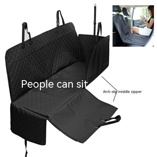 Pet Car Travel Rear Seat Cushion – Waterproof Dog Hammock Seat Cover