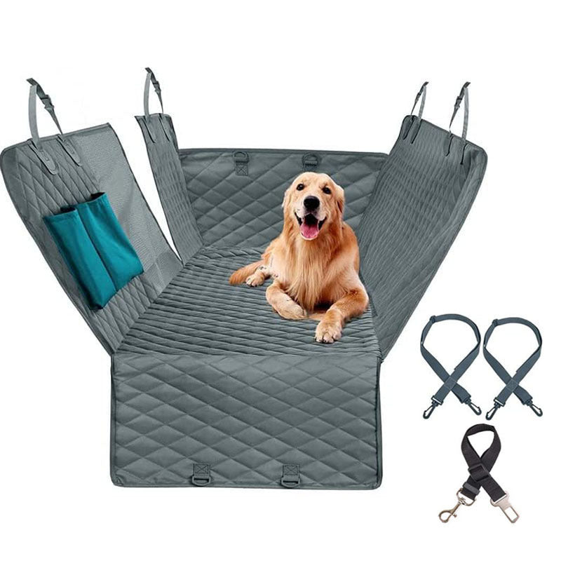 Pet Car Travel Rear Seat Cushion – Waterproof Dog Hammock Seat Cover