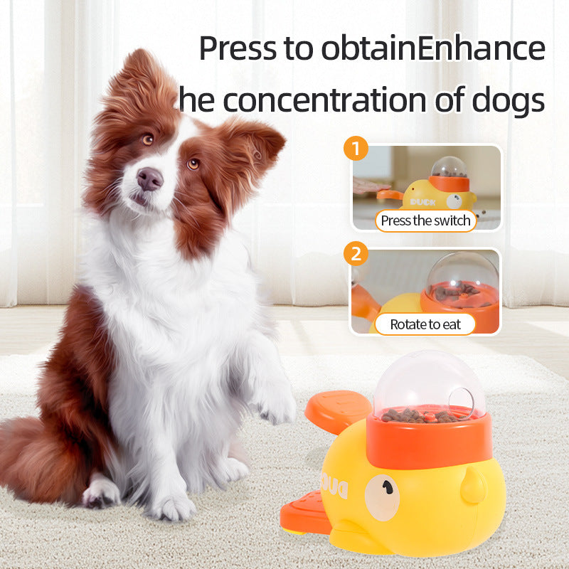 DuckJoy™  – Interactive Pet Food Dispenser - Quacky Pet Feeder
