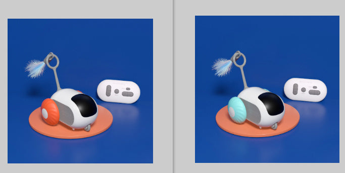 PurrMotion™ Remote Control Smart Cat Toy – USB Rechargeable, Interactive Chasing Car for Endless Feline Fun