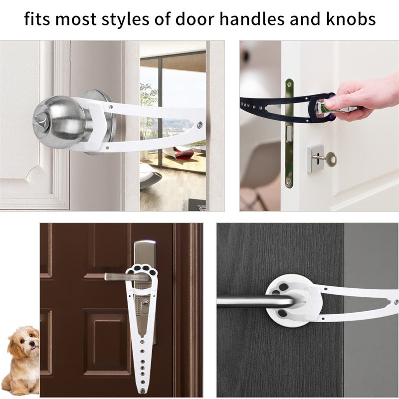 Adjustable Cat Door Latch – Dog & Baby Barrier Strap