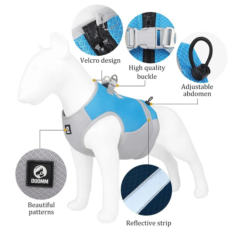 CoolPaws Arctic Vest - Summer Cooling Harness for Dogs