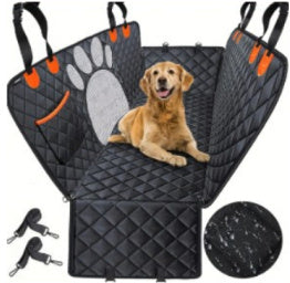 Pet Car Travel Rear Seat Cushion – Waterproof Dog Hammock Seat Cover
