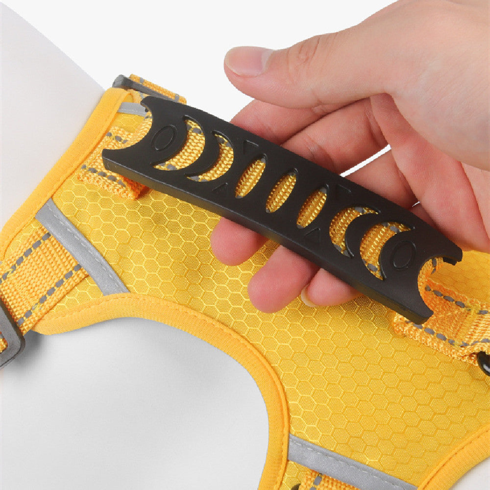 Reflective No-Pull Dog Harness – Safe & Adjustable Oxford Vest