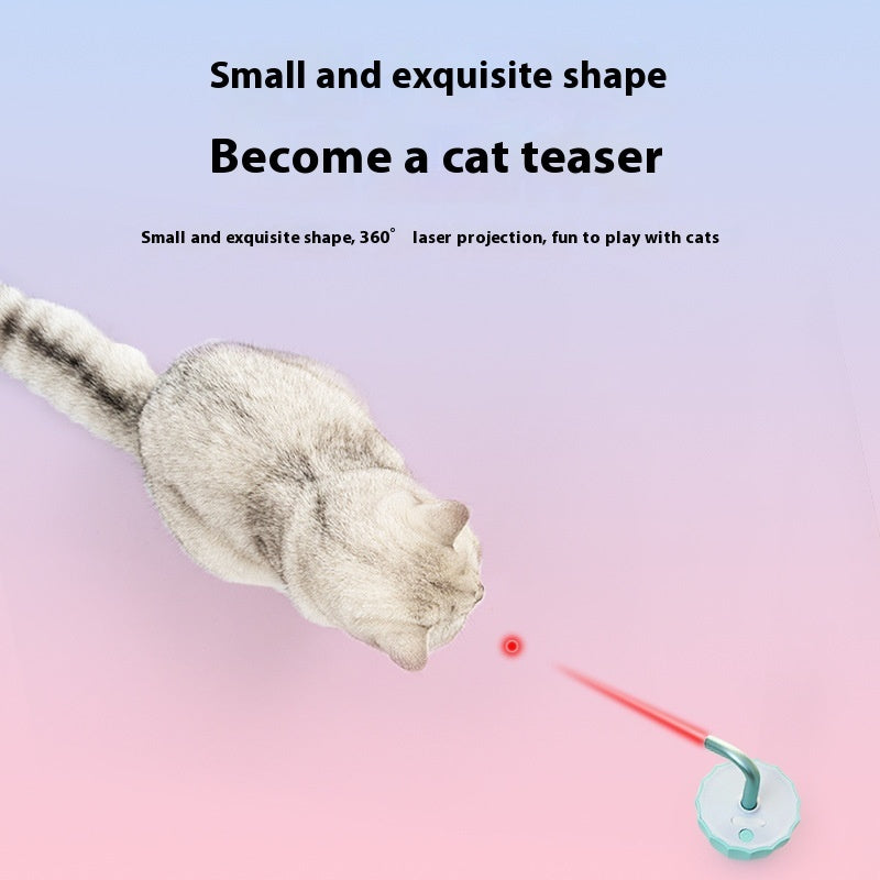 LaserPurr™ Automatic Smart Interactive Cat Laser Toy – USB Rechargeable Motion Sensor Activity Game for Indoor Cats & Kittens