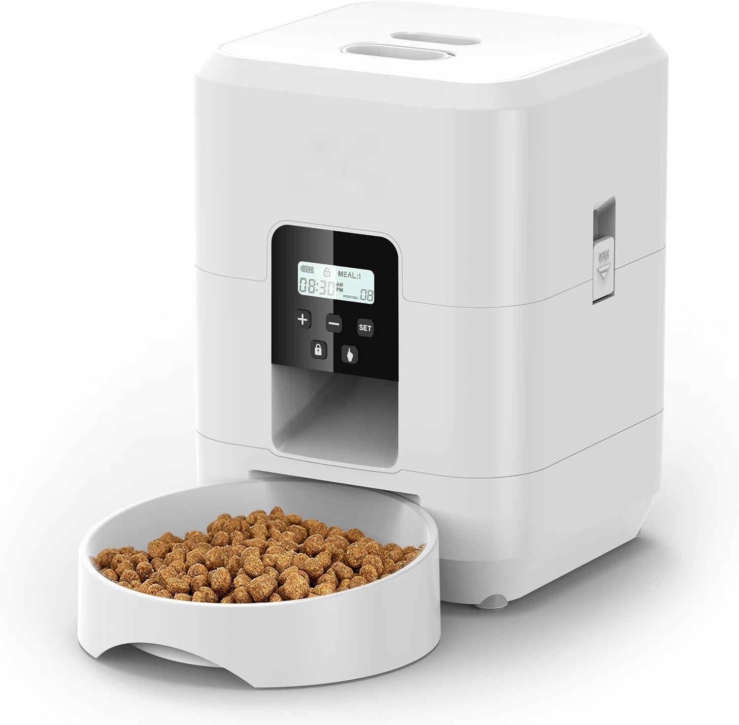 SmartFeeder Pro – WiFi Connected Automatic Pet Food Dispenser (with App Control)