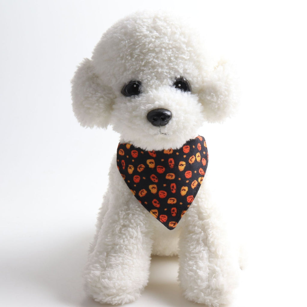 Halloween Cat & Small Dog Collar Set 🎃 (2-Piece Bandana + Bowtie)