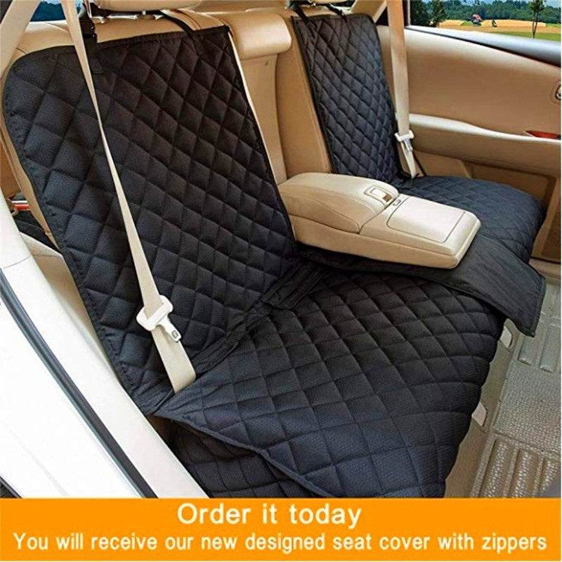 Pet Car Travel Rear Seat Cushion – Waterproof Dog Hammock Seat Cover