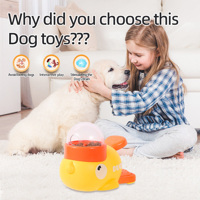 DuckJoy™  – Interactive Pet Food Dispenser - Quacky Pet Feeder