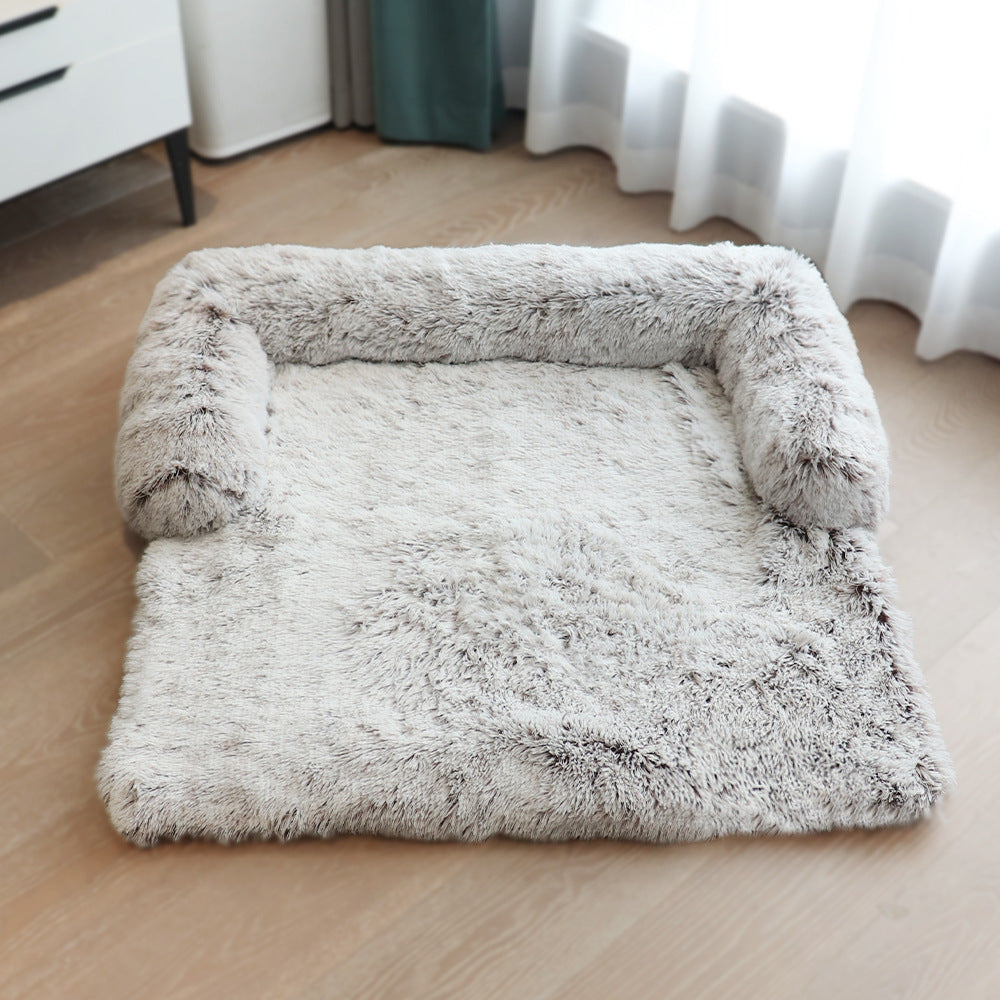 Removable Pet Sofa Bed – Ultra Soft, Washable Cushion for Dogs & Cats, Perfect for Couch, Car & Floor