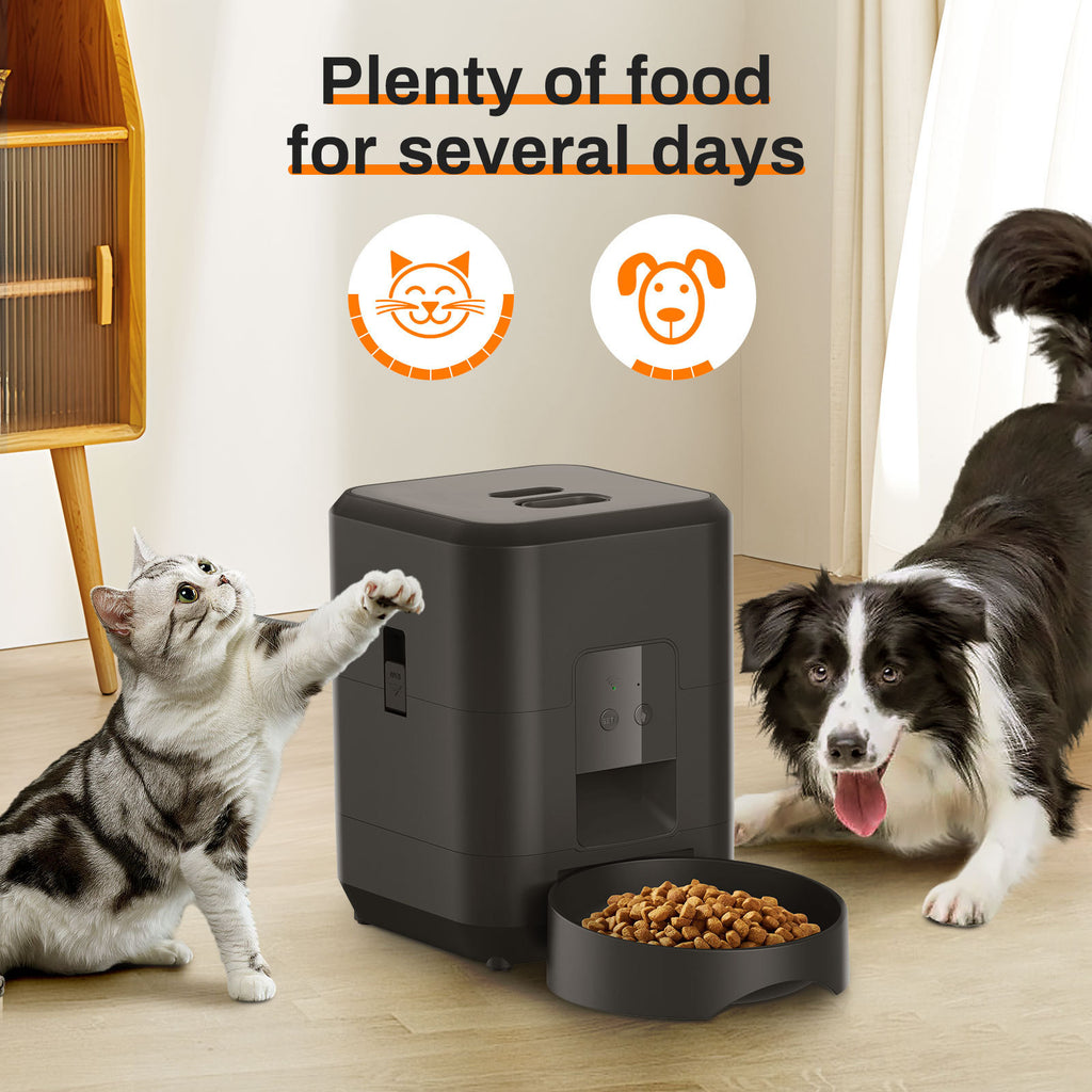 SmartFeeder Pro – WiFi Connected Automatic Pet Food Dispenser (with App Control)