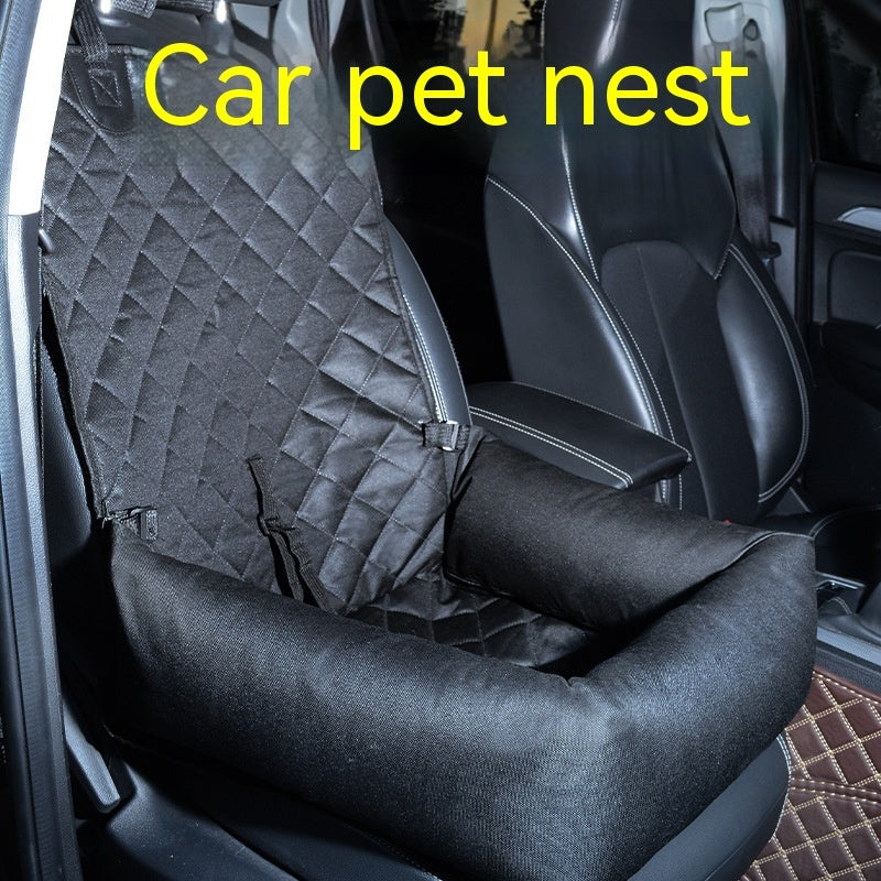 Pet Car Travel Rear Seat Cushion – Waterproof Dog Hammock Seat Cover
